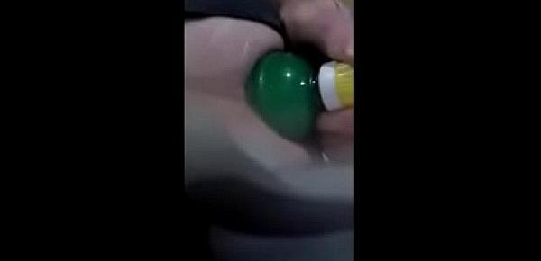  Mi Anal Extremo Consolador Monstruo Mas Botella